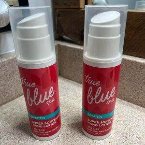 BRAND NEW, NEVER USED - True Blue Spa Super Softening Hand Lotion (2 bottles)